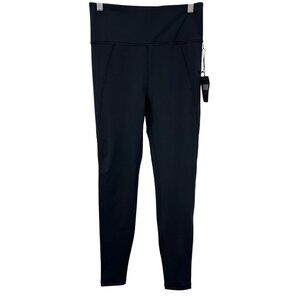 Savage X Fenty Sport Black High-Waist Leggings Medium M Skinny Stretch New
